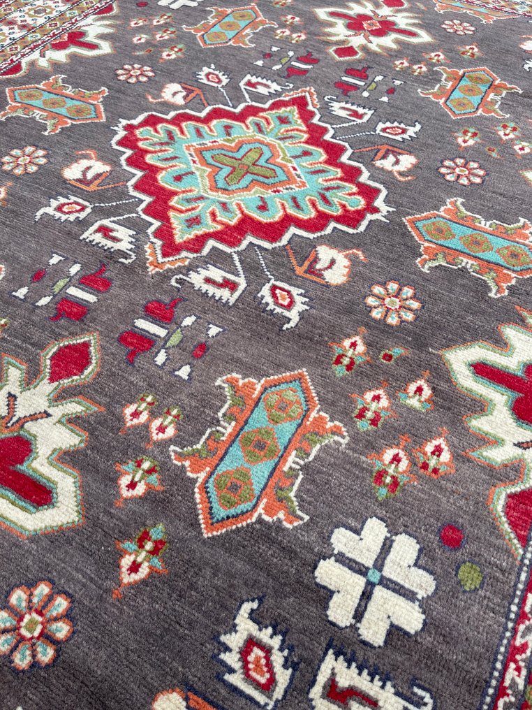 优质阿富汗希尔万 - 未使用 - 手工编织 - 羊毛 - 全新 - 地毯 - 200 cm - 148 cm #2.1