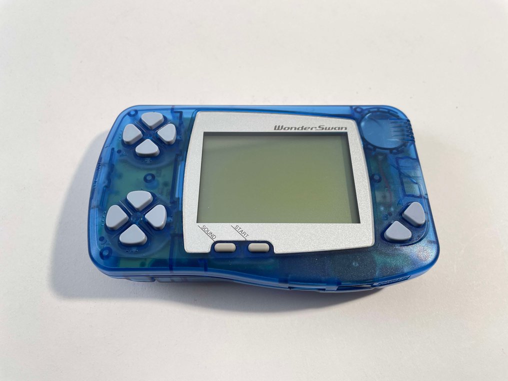 Bandai - WonderSwan - Skeleton Blue JAP - Φορητή κονσόλα παιχνιδιών - Στην αρχική του συσκευασία #4.3