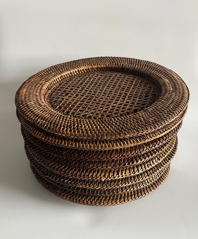 Sottopiatto (8) - Rattan - Ratten underplates #1.0