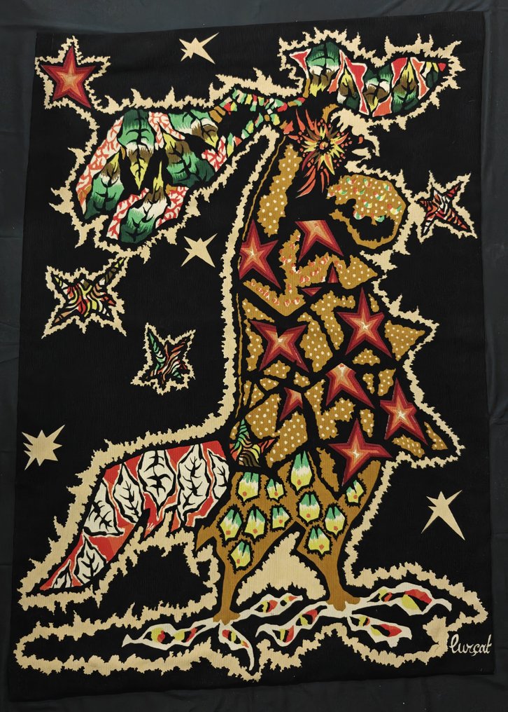 Corot éditeur d'art Paris - Jean Lurçat The noisy rooster - Tapestry - 110 cm - 185 cm - Numbered and signed #1.0