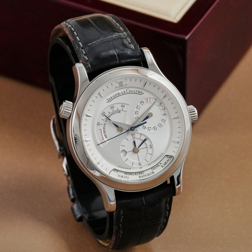 Jaeger-LeCoultre - Master Geographic Power Reserve - 142.8.92 - Férfi - 2000-2010  #1.0