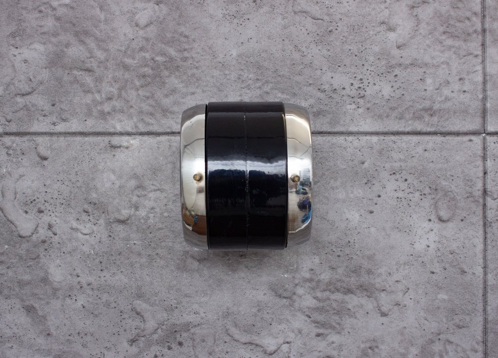 Ρολόι τοίχου - Kappa -   Χάλυβας, Βακελίτης, Πλαστικό, Γυαλί - 1980-1990 #2.1