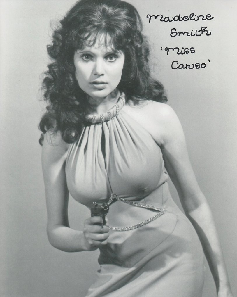 James Bond 007: Live And Let Die - Signed by Madeline Smith (Miss Caruso) #1.0