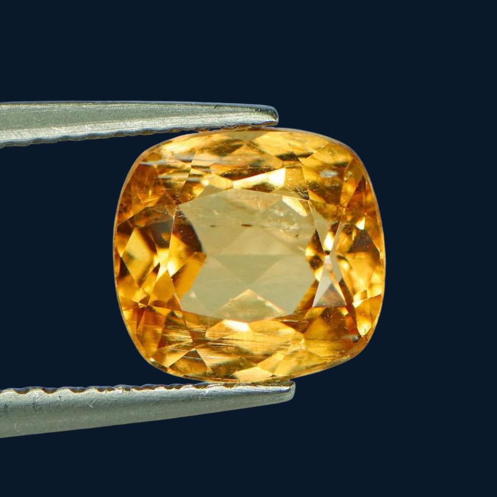 1 pcs Oransje Topas - 2.61 ct - Internasjonal forening for fargede edelstener (ICA GemLab) - Royal-Imperial-Topaz #1.0