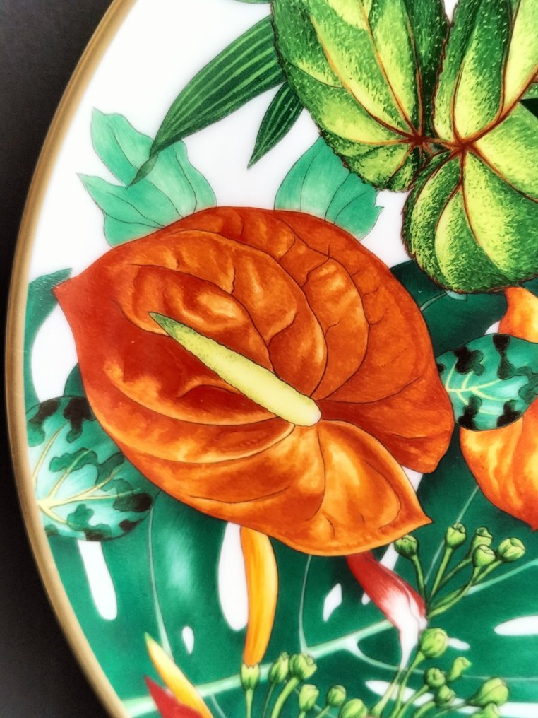 Hermès - Fad - 'Passifolia' - Porcelæn #4.3