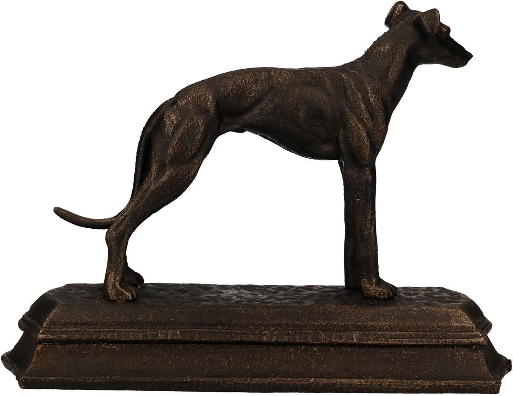 Greyhound - 小塑像 - 鑄鐵 #2.1