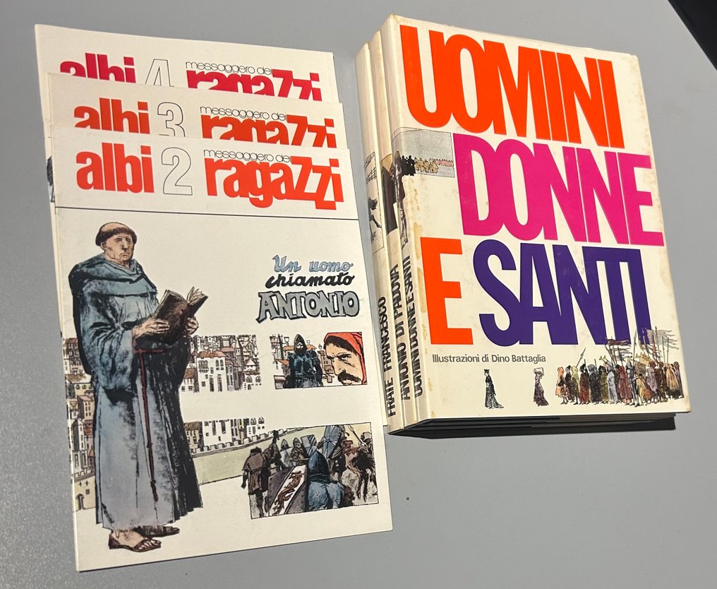 Classici a Fumetti, Albo Messaggero dei Ragazzi - 6 Album - 1978/1980 #1.0