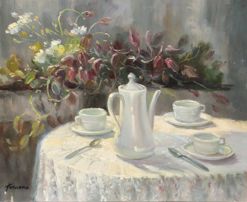 Francesc Torneró Gómez (1936) - Mesa con encanto #1.0