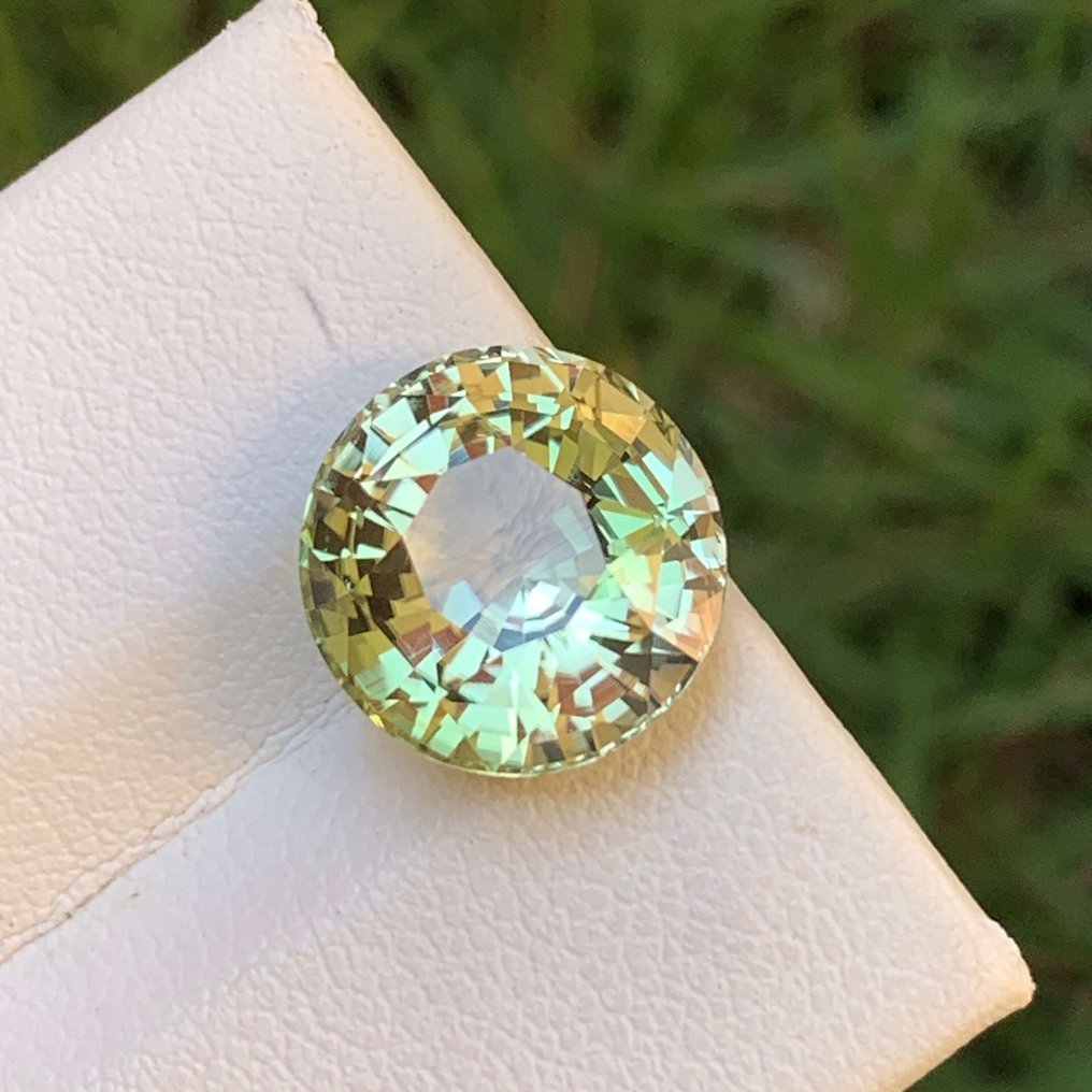 沒有保留價 - 1 pcs 綠色, 黃色 電氣石 - 5.68 ct - 國際寶石學院(International Gemological Institute (IGI)) #1.0