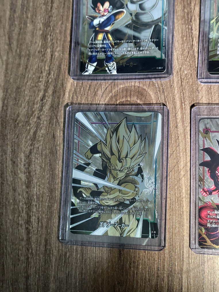 Dragon Ball Fusion World - Lot 4x Gold Energy Marker Card #4.3