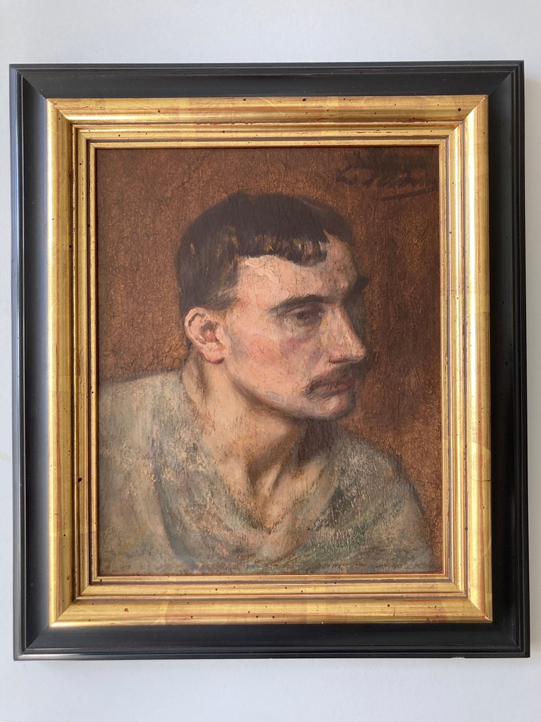 德国学校 (XIX) - Male Portrait #1.0