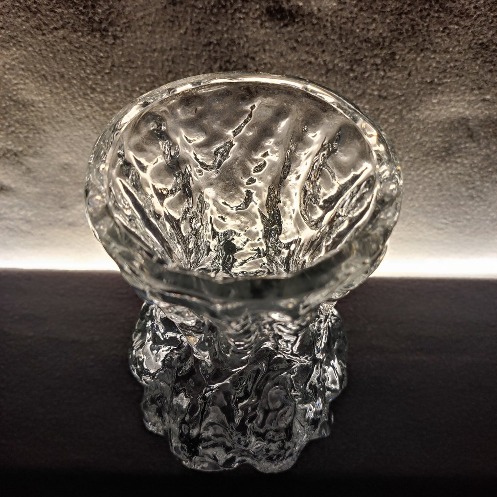 Ingrid Glashütte - Kurt Wokan - Vase (3) - Submerged - Ice glass #4.3