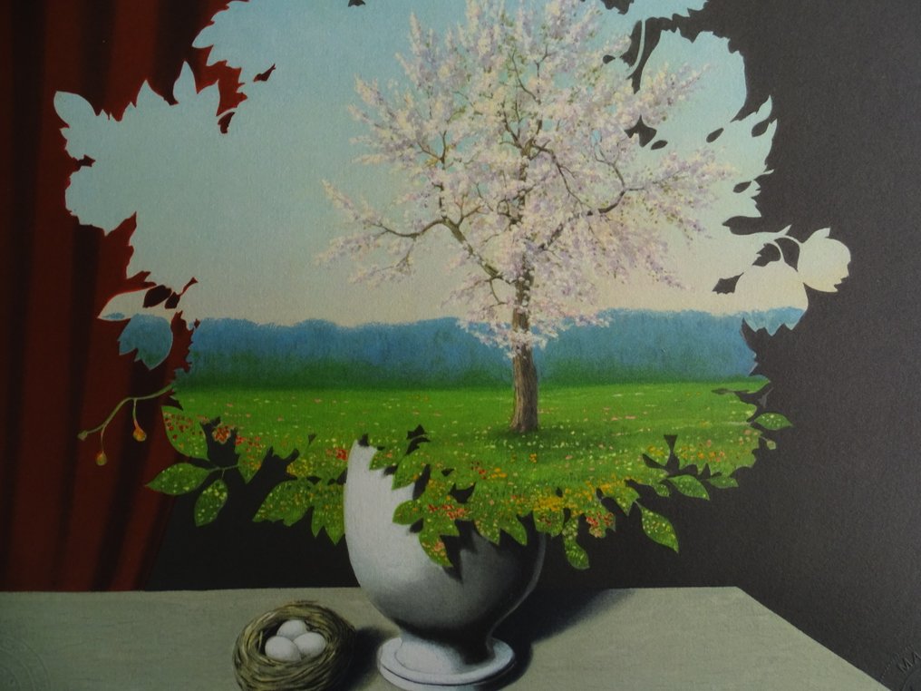 René Magritte (1898-1967) (d´apres) - Le Plagiat #1.0