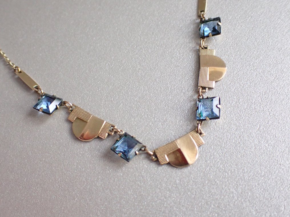 Επιχρυσωμένο - Κολιέ - Κυρία Speidel - Pforzheim #1.0