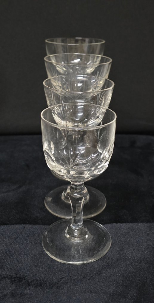 Verrerie Doyen - 飲酒服務 - 玻璃和水晶 - 24个荧光玻璃 #3.2