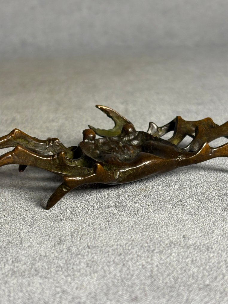 Figurine - Twee krabben (2) - Bronze #3.2