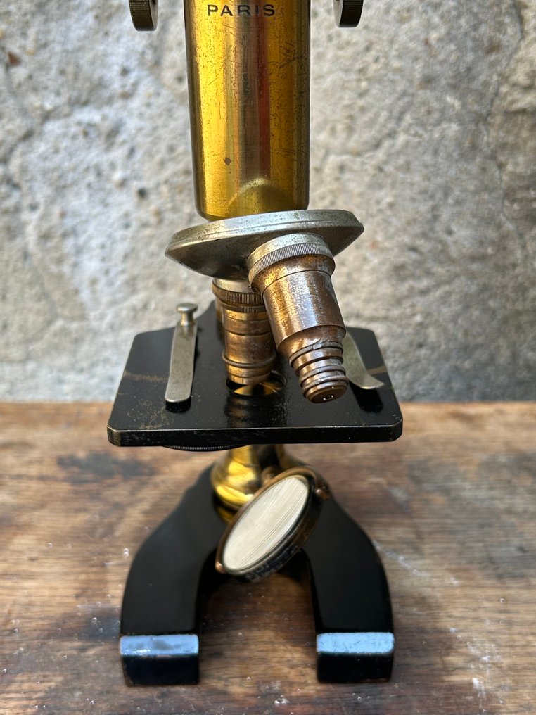 Monoculaire microscoop - 1850-1900 - Frankrijk - Nachet Paris #3.2