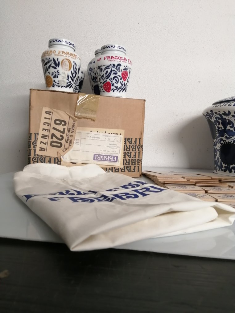 Bar (35) - Fabbri - Reklame - Italia 1970-tallet - Cristallo, Vetro, Ceramica, Tessuto, Carta, Silver plate #1.0