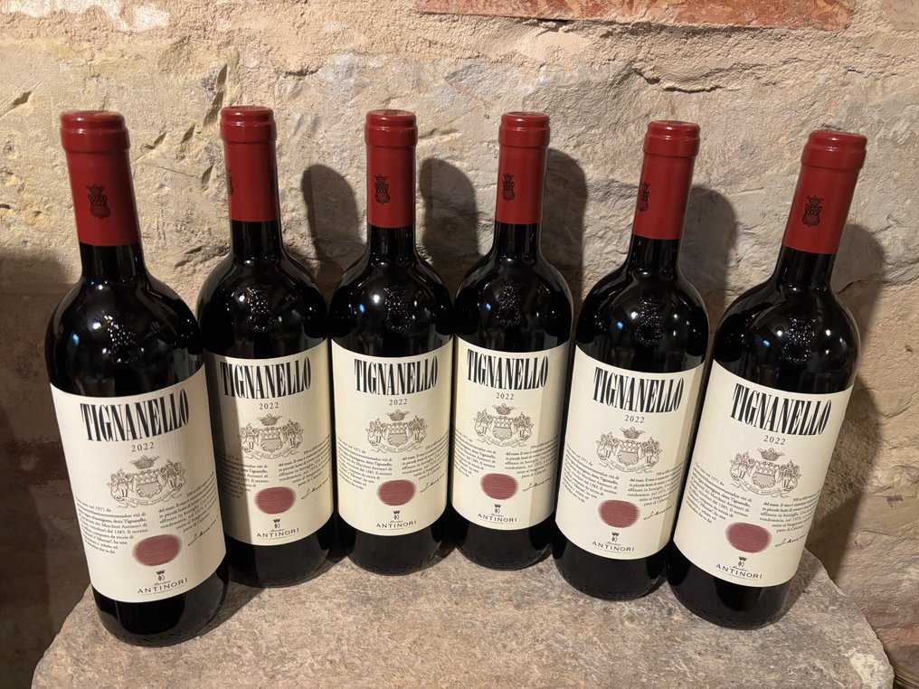 2022 Marchesi Antinori, Tignanello - 托斯卡纳 IGT - 6 Bottles (0.75L) #1.0