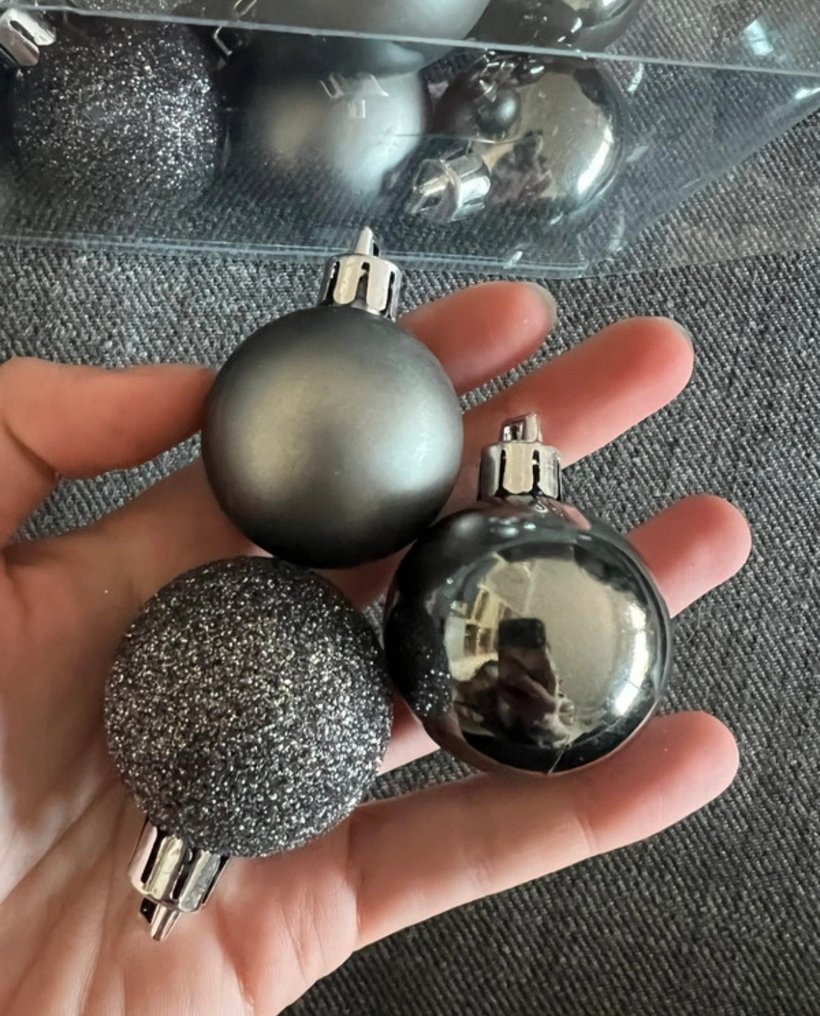 Weihnachtskugeln (72) - Plastik - 72 Weihnachtskugeln Dekoration #3.2