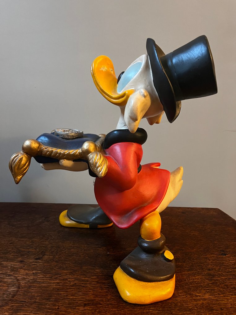 Disney - Statuetta - Dagobert Duck lucky coin - Resina #4.3