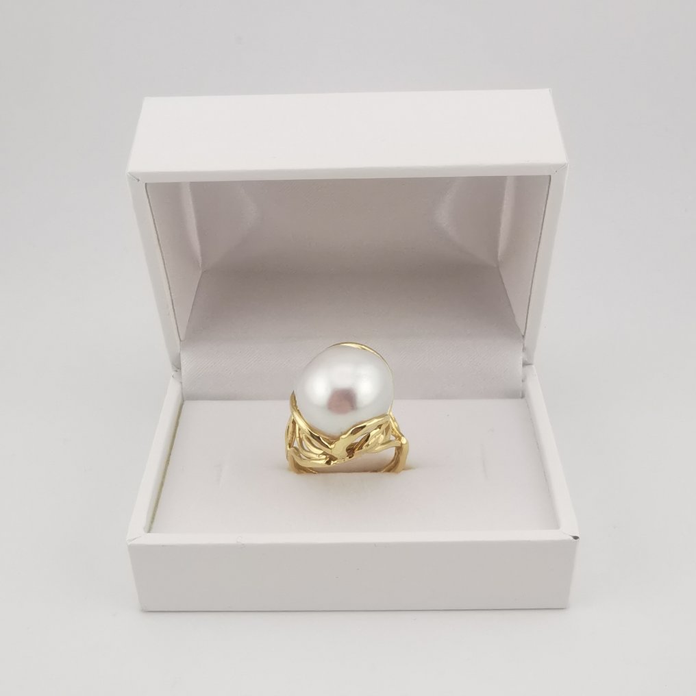 珍珠 - 銀 - 戒指 #4.3