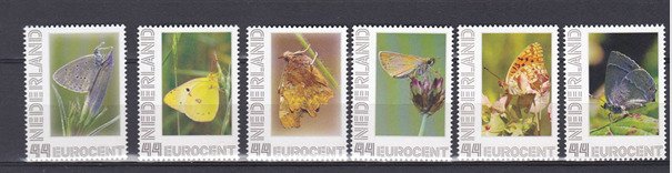 Netherlands 2008 - Complete series Personal stamps "Butterflies in the Netherlands" #4.3