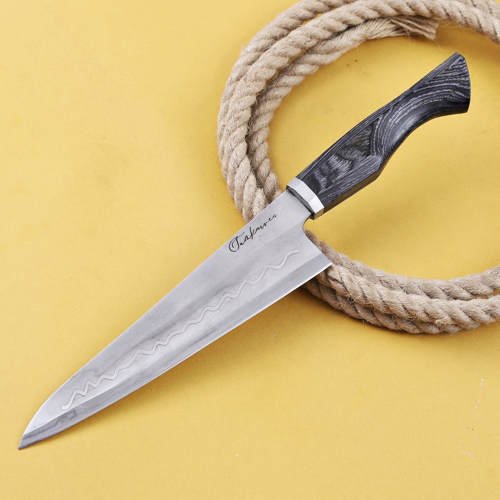 Sam Knives Handcrafted Chef’s Knife - 餐刀 - 钢, 木 - A73 #1.0