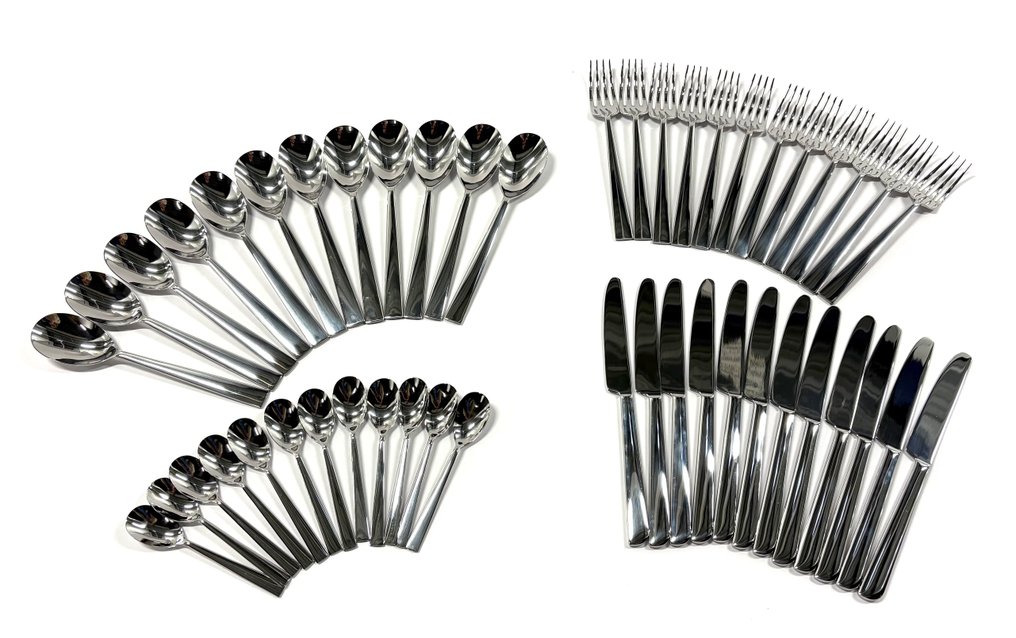 Alessi - Alessandro Mendini - Servizio di posate (48) - asta - 18/10 acciaio inossidabile #3.2