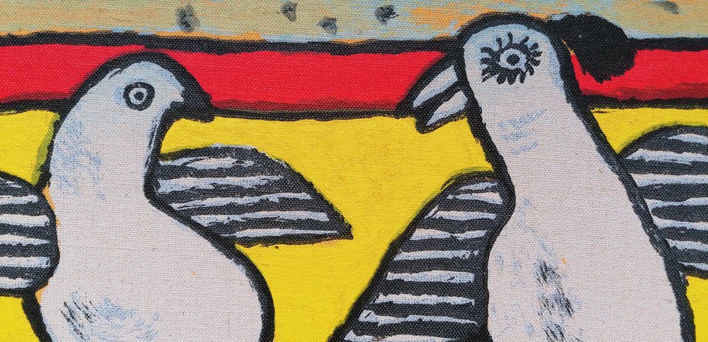 Corneille (1922-2010) - Les oiseaux volants #3.2