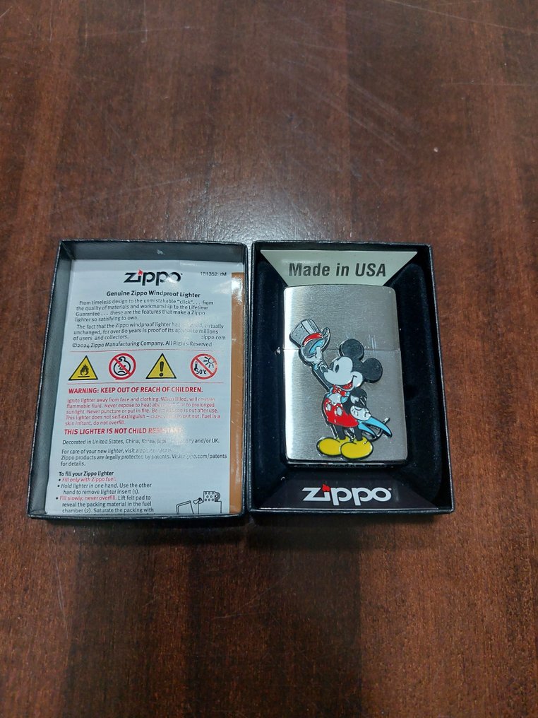 No reserve price - Pocket lighter - Steel #1.0