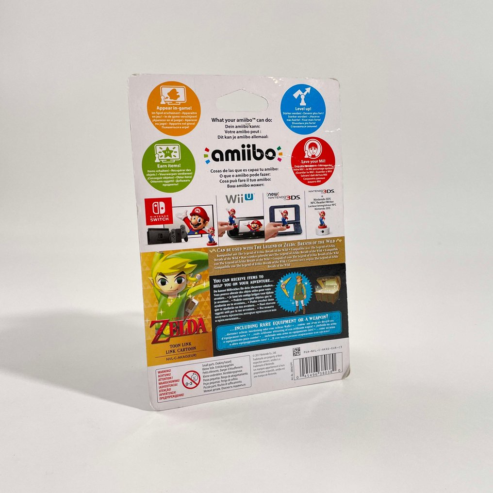Nintendo - Figurine amiibo Toon Link (The Legend of Zelda) EUR Neuf sous Blister - Videospill-varer - I original forseglet eske #1.0