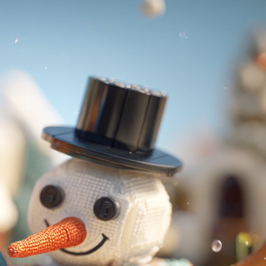 Shayer - LEGO Snow Adventure - XL - 60x80cm - 1/1 Limited Edition #3.2