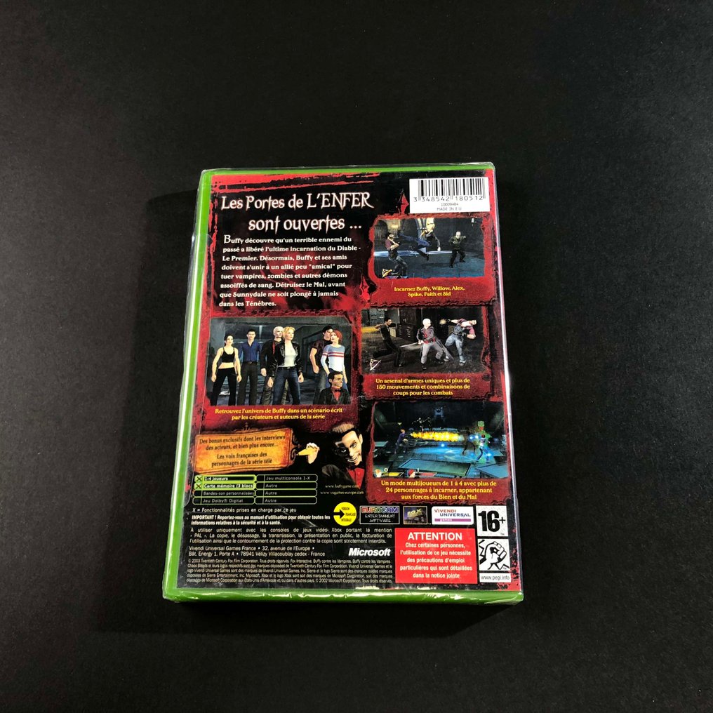 Microsoft - Xbox original - Buffy Contre les Vampires - Chaos Bleeds FRA Neuf Sous Blister - Video game - In original sealed box #1.0