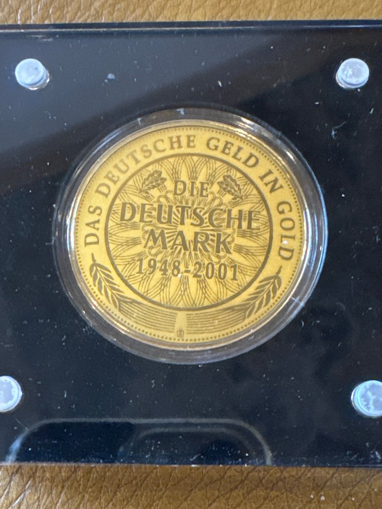 德国. Medal 10 Pfennig 1949 1/200 Oz(.999) mit CoA (没有保留价) #2.1