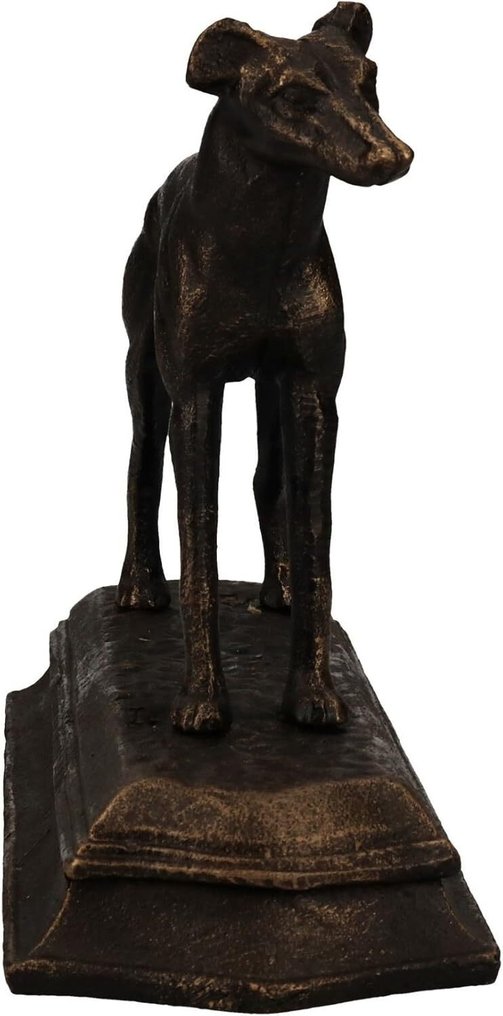 Greyhound - 小塑像 - 鑄鐵 #3.2