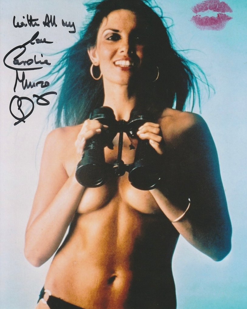 James Bond 007: The Spy Who Loved Me - Signed and Kissed by Caroline Munro (Naomi) #1.0