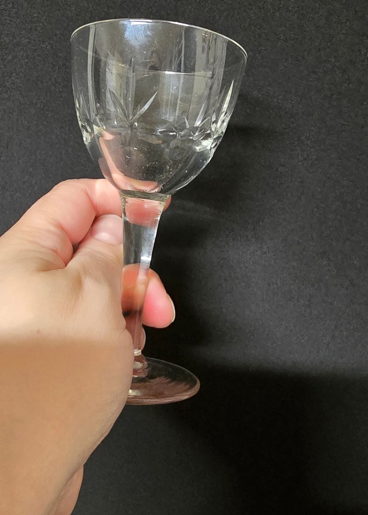 Verrerie Doyen - 飲酒服務 - 玻璃和水晶 - 24个荧光玻璃 #4.3