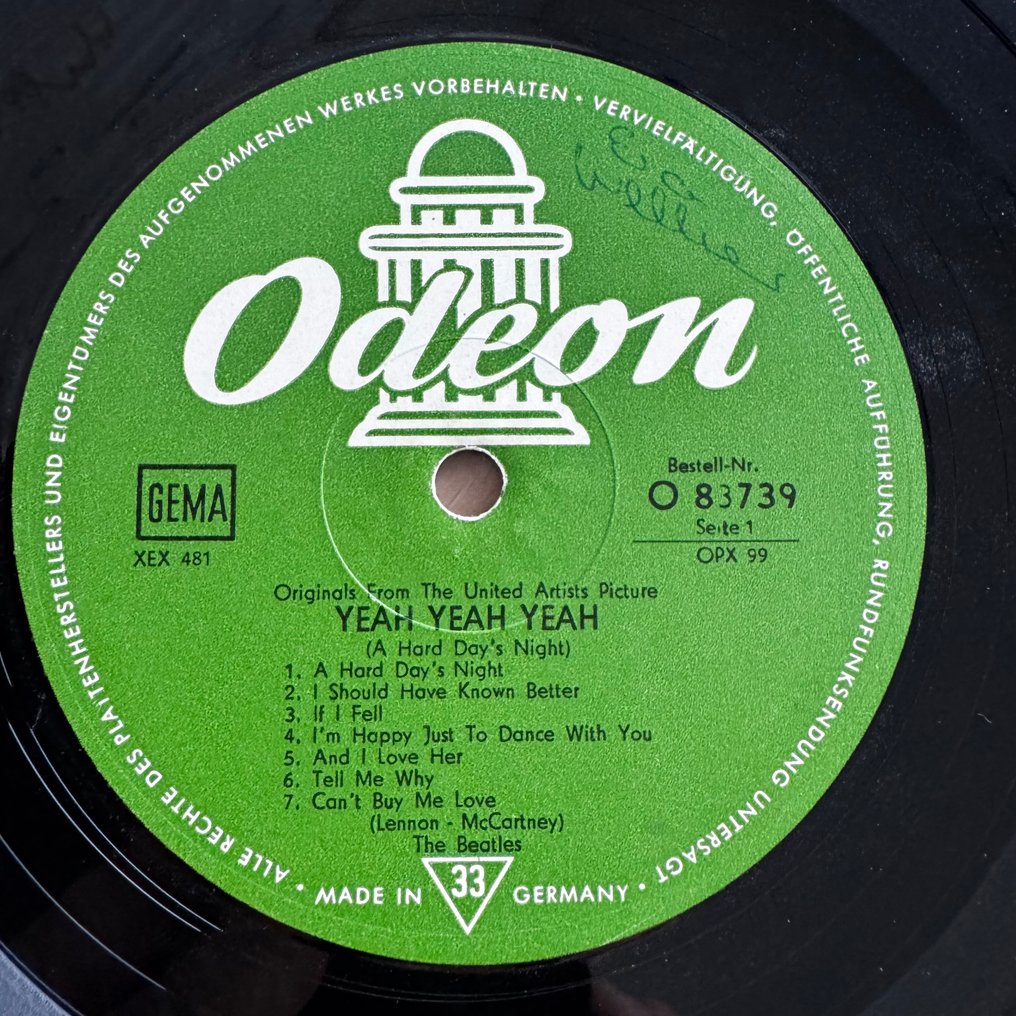 Beatles - A Hard Day's Night [First 1964 mono pressing] - Disco de vinilo - Mono - 1964 #3.2