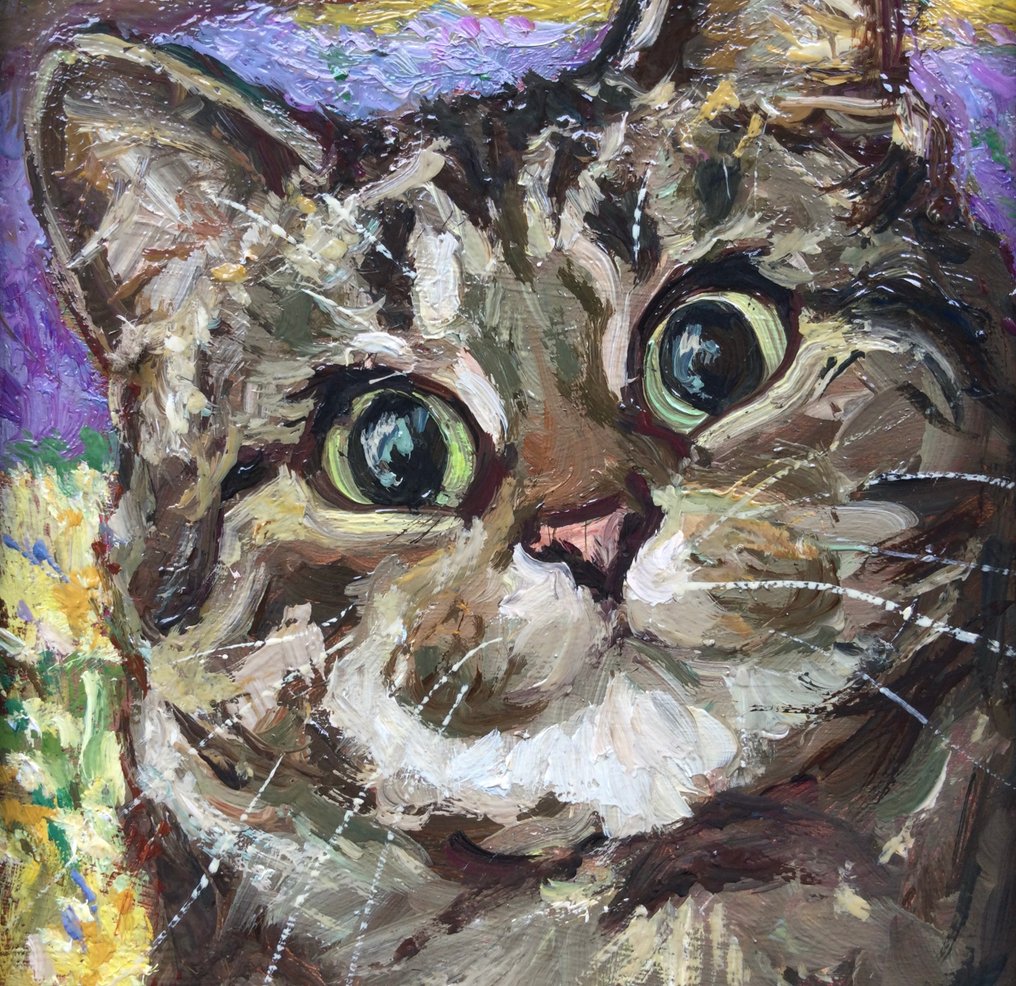 Borgen Lindhardt (1974) - Katje in bloembollenveld #2.1