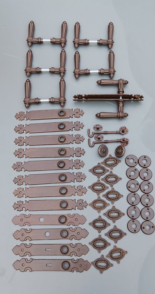  門五金用品 (46) - 2010-2020 - 门把手套装 46件  #3.2