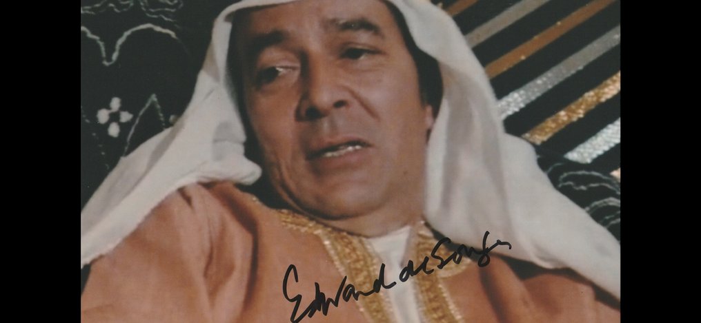 James Bond 007: The Spy Who Loved Me - Signed by Edward de Souza (Sheikh Hosein) #3.2