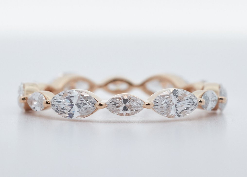 χωρίς τιμή ασφαλείας - Δαχτυλίδι - 14 καράτια Κίτρινο χρυσό -  1.71ct. tw. Διαμάντι (Εργαστηριακής καλλιέργειας) - Διαμάντι #1.0