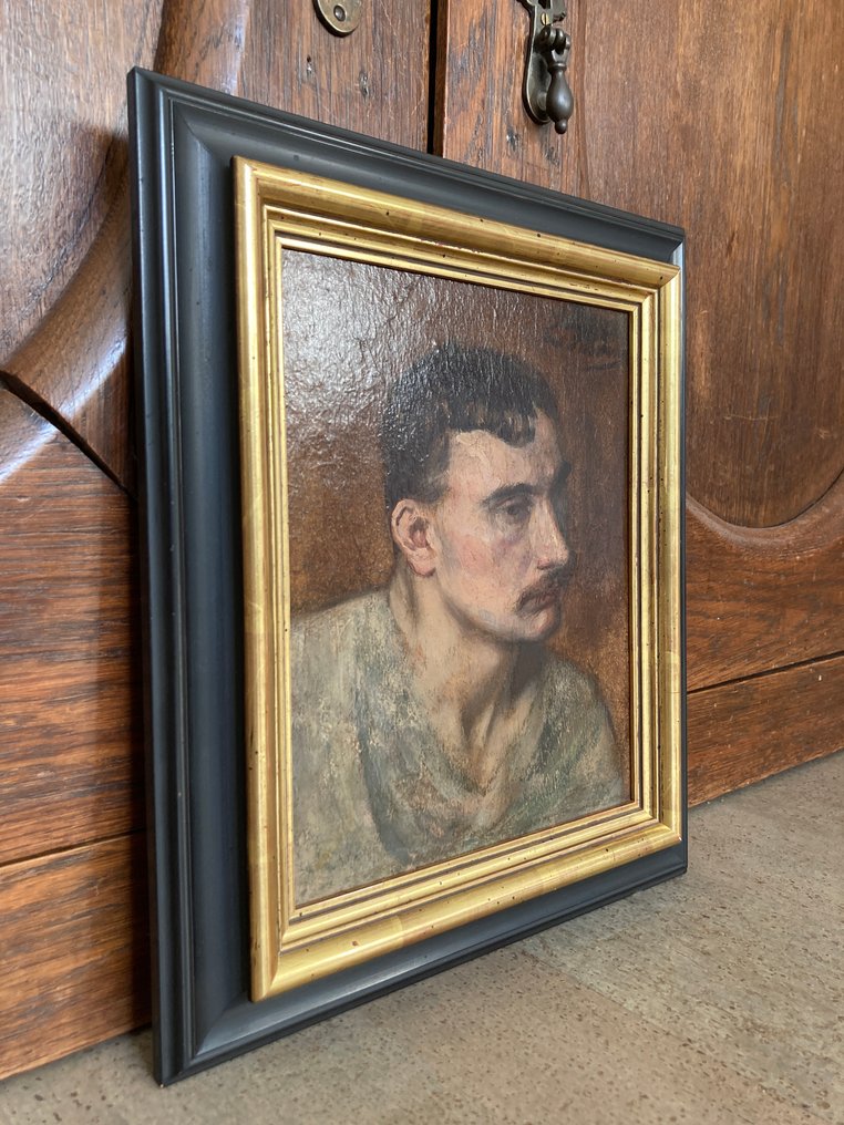 德国学校 (XIX) - Male Portrait #3.2