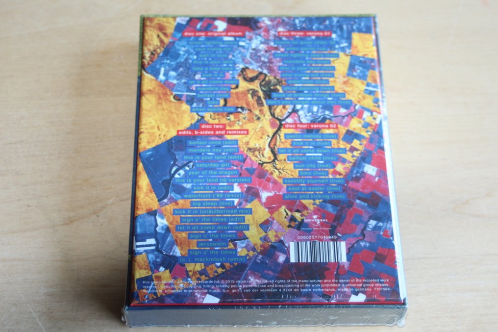 Simple Minds - Street Fighting Years 4CD - CD 套裝 - 2020 #2.1