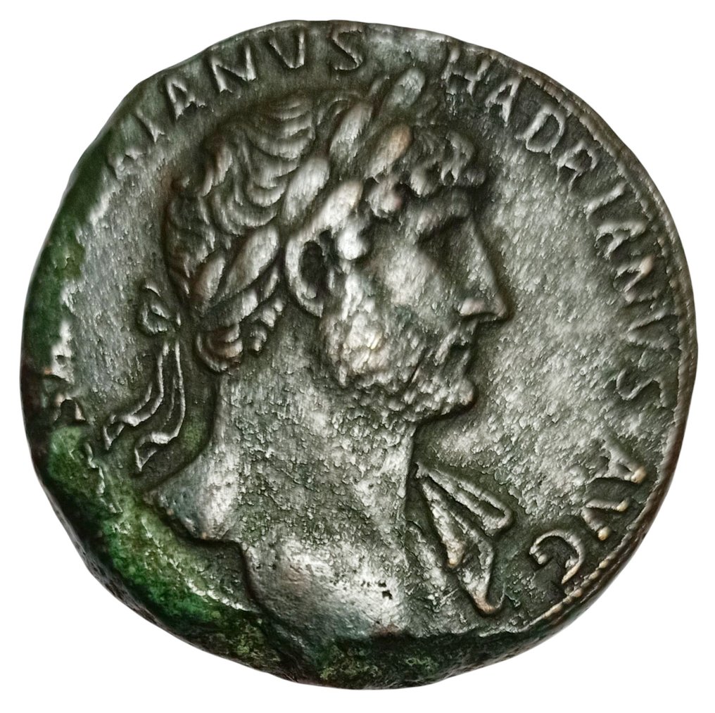 Empire romain. Hadrien (117-138 apr. J.-C.). Sestertius Rome, AD 119-120 #1.0