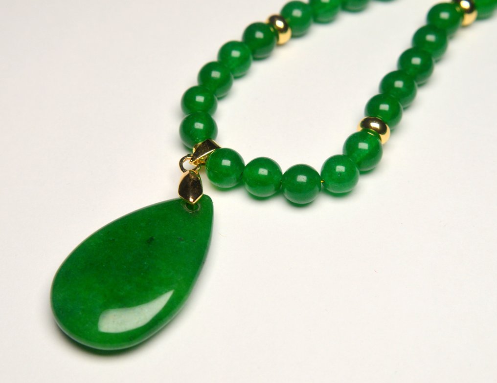 Giada - Giada verde - Collana - 59,6g #4.3