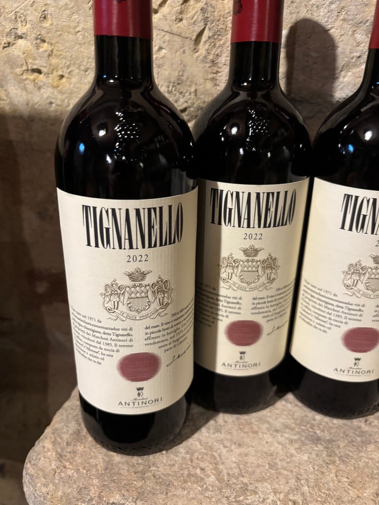 2022 Marchesi Antinori, Tignanello - 托斯卡纳 IGT - 6 Bottles (0.75L) #1.0
