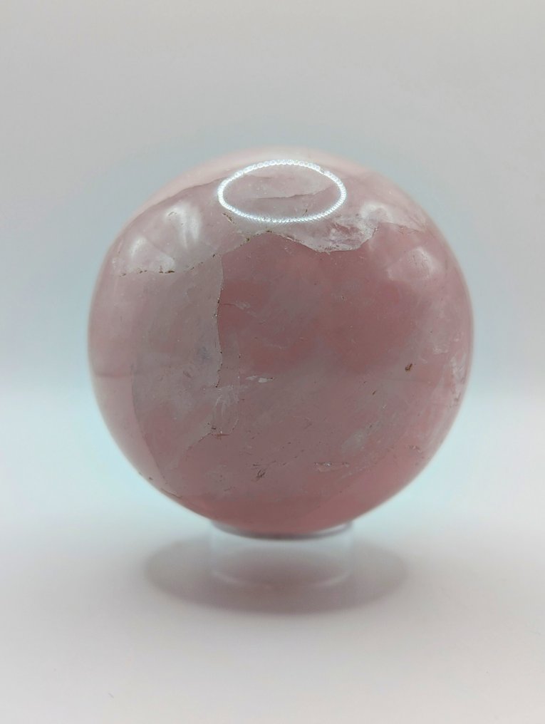 Rose quartz Freeform and sphere- 1614 g - (2) #2.1