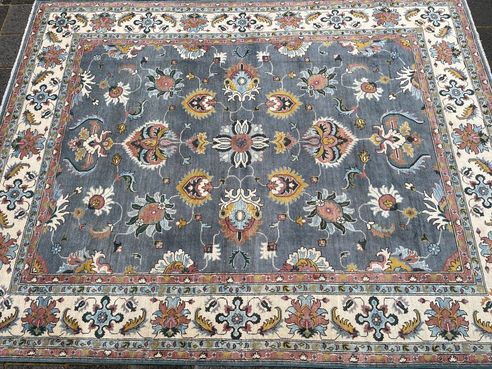 Afghan modern Ziegler - new - unused - hand-knotted - wool - new - Carpet - 311 cm - 239 cm #2.1